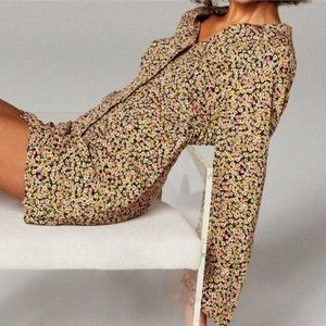 Zara floral mini dress